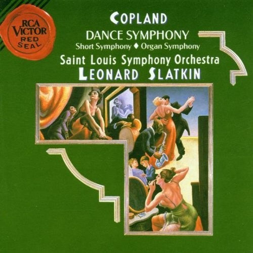 Copland / St Louis Sym Orch / Slatkin - Dance Sym Short - Music CD