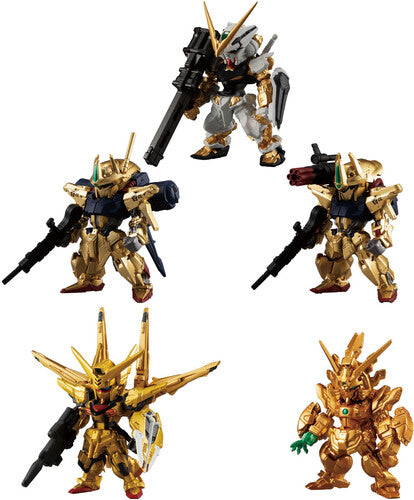 Shokugan - Mobile Suit Gundam - Converge Gold Ed (box Of 8) - Collectibles