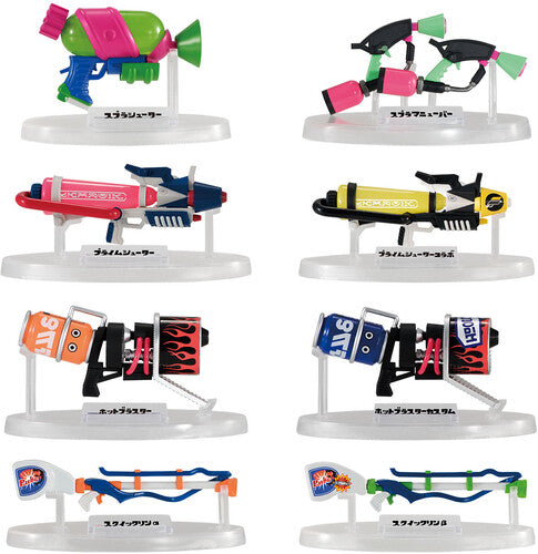 Shokugan - Splatoon 2 Weapons Collection Vol. 1 (box Of 8) - Collectibles