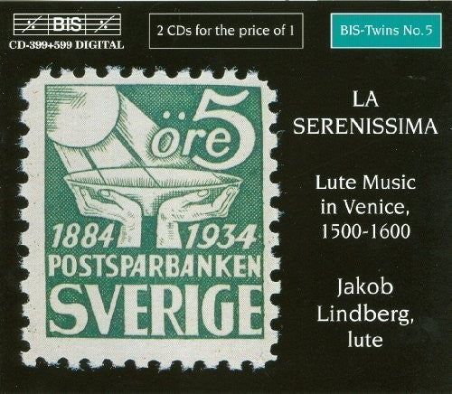 Lindberg,jakob - La Serenissima: Lute Music In - Music CD