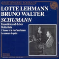 Schumann / Walter / Lehmann - Frauenliebe Und Lebe - Music CD