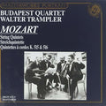 Mozart / Budapest String Quartet / Trampler - String Quintets No 3 & - Music CD