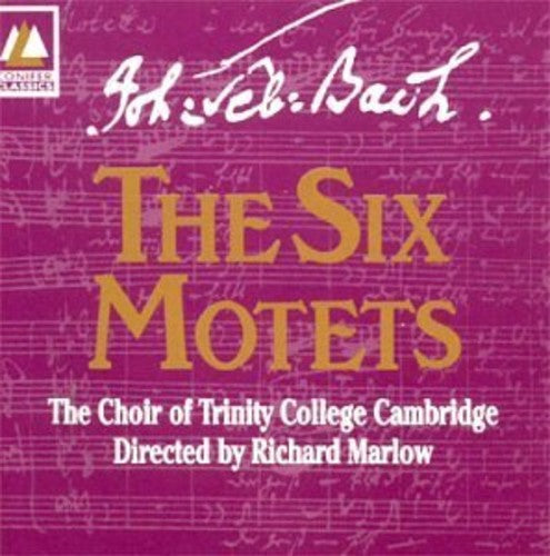 Bach,j.s. / Jackson / Pearce / Marlow - Six Motets / Marlow - Music CD