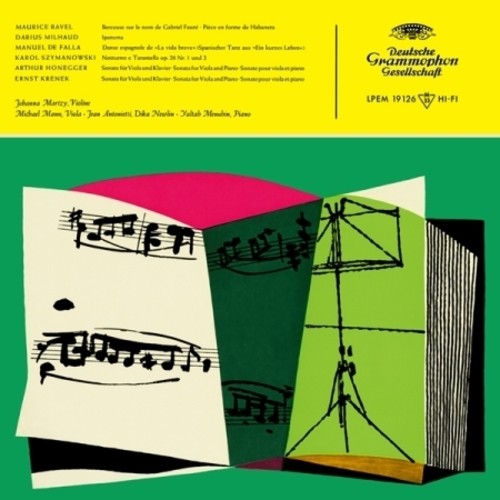 Martzy,johanna - Works By Ravel Milhaud De Falla Szymanowski - Vinyl Record