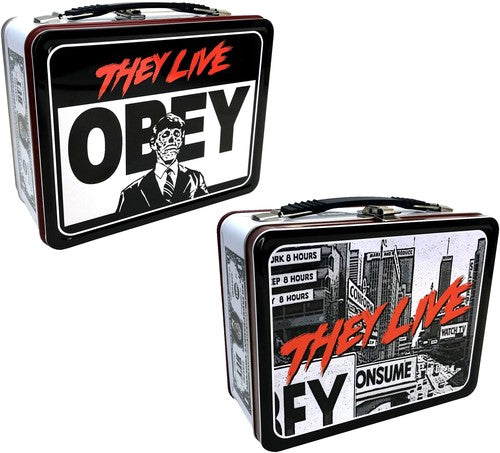 They Live Obey Tin Tote - They Live Obey Tin Tote - Novelties