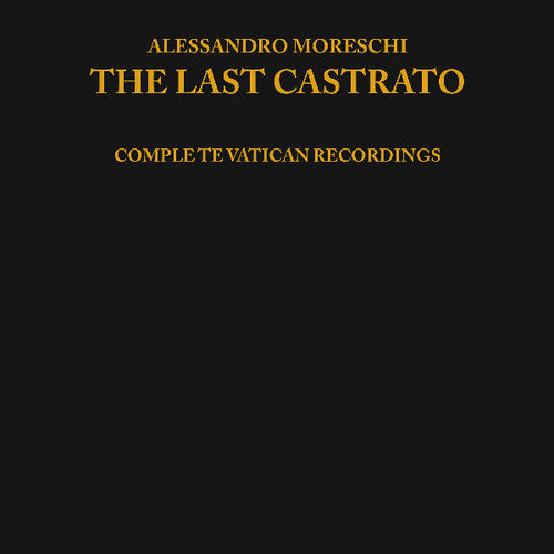 Moreschi - Last Castrato - Vinyl Record