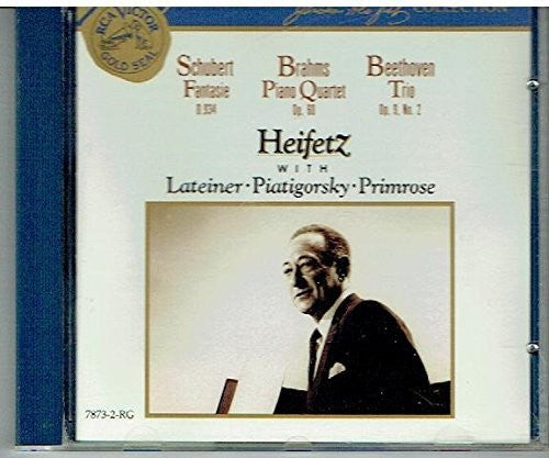 Brahms / Beethoven / Heifetz - Brahms Beethoven - Music CD
