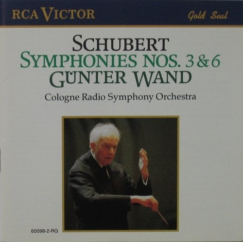 Schubert / Wand - Syms Nos 3 & 6 - Music CD