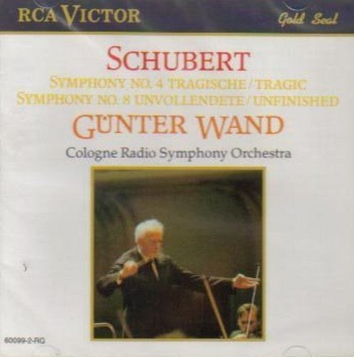 Schubert / Wand - Syms 4 & 8 - Music CD