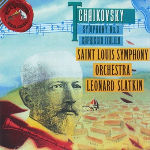 Tchaikovsky / St Louis Sym Orch / Slatkin - Sym No 3 - Music CD