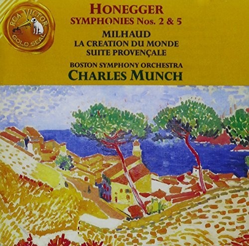Honegger / Munch / Boston Sym Orch - Syms Nos 2 & 5 - Music CD