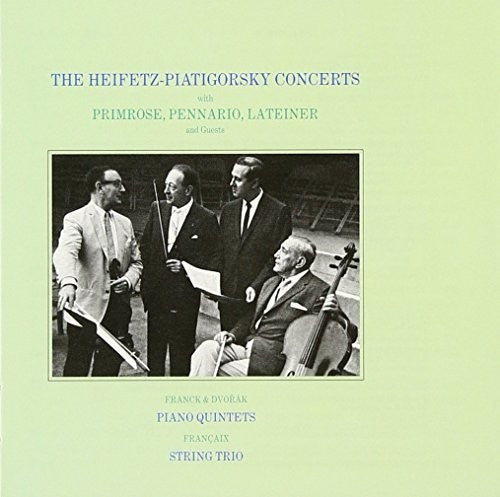 Dvorak / Heifetz / Piatigorsky - Piano Quintet - Music CD