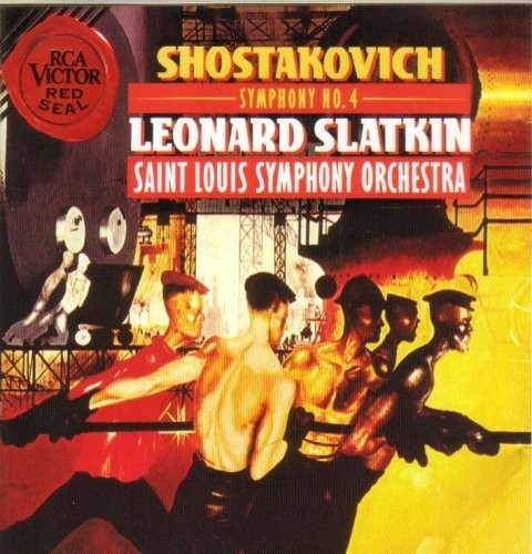 Shostakovich / St Louis Sym Orch / Slatkin - Sym No 4 - Music CD