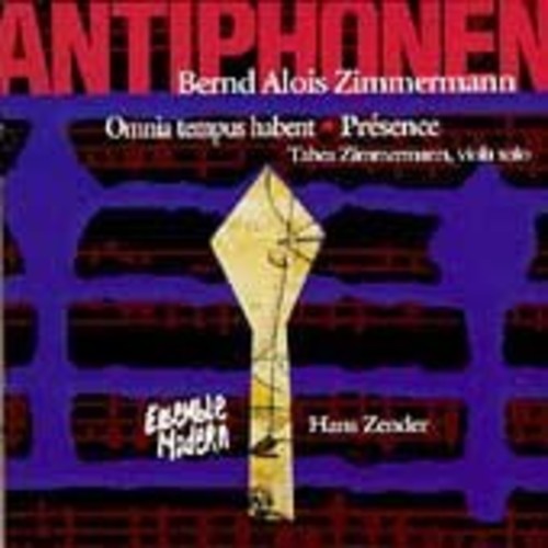Zimmermann / Zender / Ens Modern - Antiphonen - Music CD