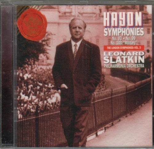 Haydn / Phil Orch/ Slatkin - London Syms 3 - Music CD