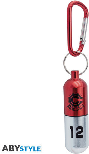Dragon Ball Z - Red Capsule Corp. 3d Keychain - Dragon Ball Z - Red Capsule Corp. 3d Keychain - Special Products