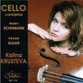 Schumann / Elgar / Krusteva - Cello Cto E Minor Op 85 / Cello Cto A Minor Op 129 - Music CD