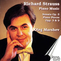 Strauss / Marshev,oleg - Piano Music:sonata & Other Pieces - Music CD