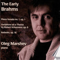 Brahms / Marshev - Piano Sonatas No 1 - Music CD