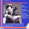 Elgar / Schubert / Chopin / Jacquillat - Tribute To Erling Blondal Bengtsson - Music CD