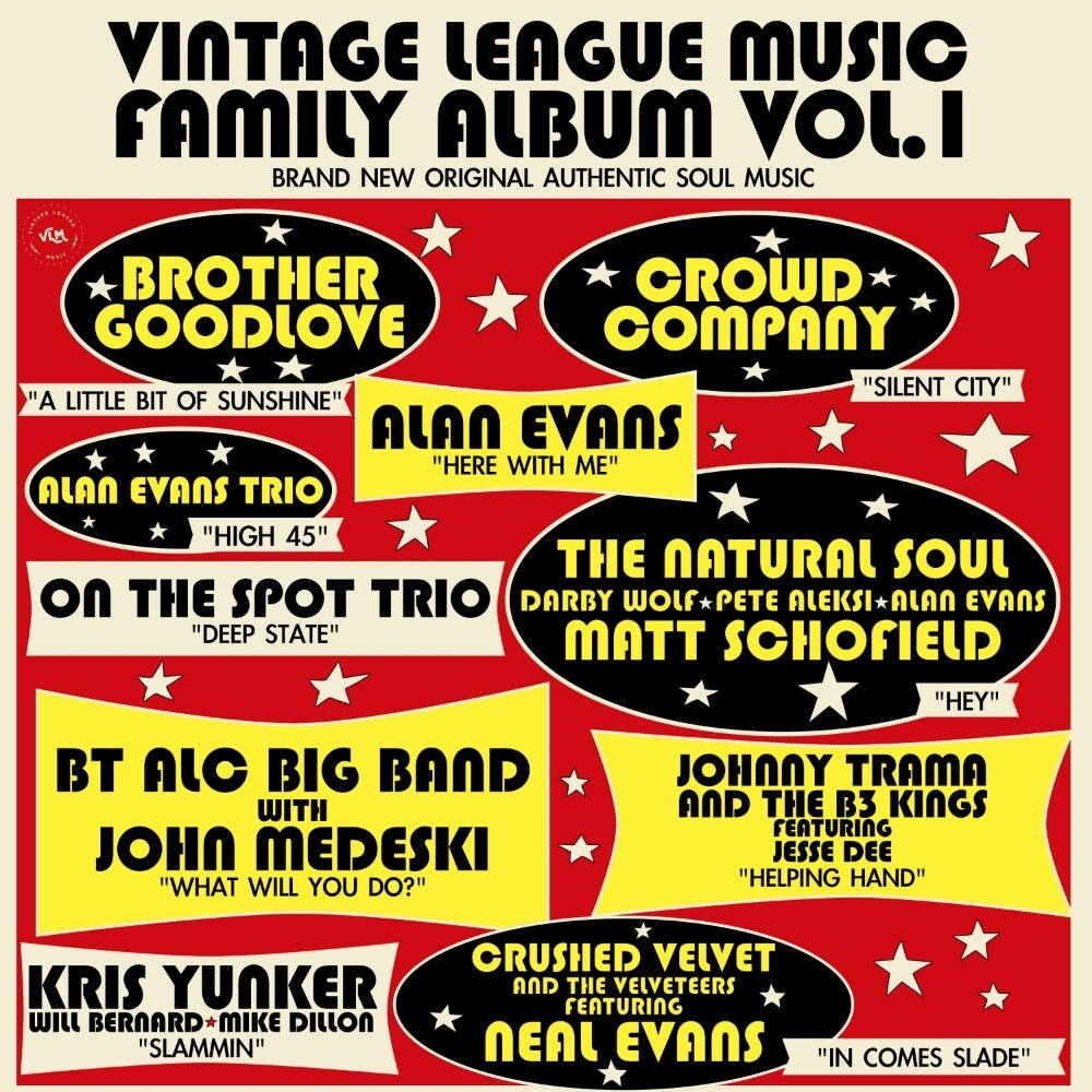 Vintage League Music Family Album Vol. 1 [LP] Vinyl Record