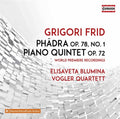 Frid / Blumina / Vogler Quartet - Phadra 78 1 - Music CD