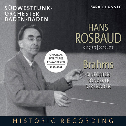 Brahms / Anda / Gieseking - Hans Rosbaud Conducts Brahms - Music CD
