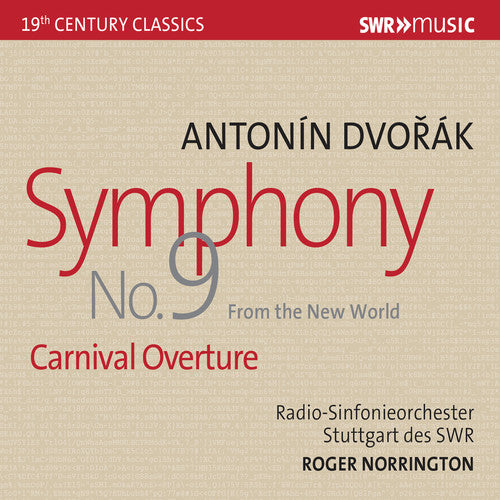 Dvorak - Symphony 9 / Carnival Overture - Music CD