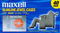 Maxell Cd-365 Slim Repl.jewel Boxes-clear-40pk - Maxell Cd-365 Slim Repl.jewel Boxes-clear-40pk - Misc Accessory