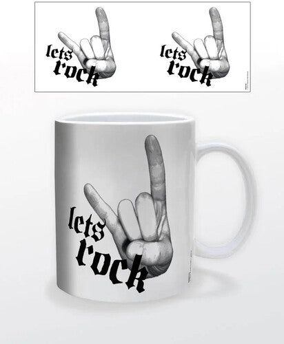 Let's Rock 11 Oz Ceramic Mug - Let's Rock 11 Oz Ceramic Mug - Novelties