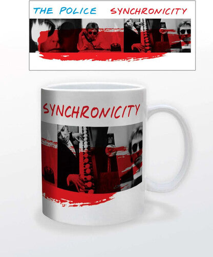 Police - Synchronicity - Red 11 Oz Ceramic Mug - Police - Synchronicity - Red 11 Oz Ceramic Mug - Novelties