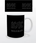 Ac/dc - Back In Black 11 Oz Ceramic Mug - Ac/dc - Back In Black 11 Oz Ceramic Mug - Novelties