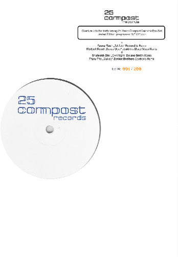 25 Compost Records: Overture 3 / Various - 25 Compost Records: Overture 3 / Various - Vinyl Record