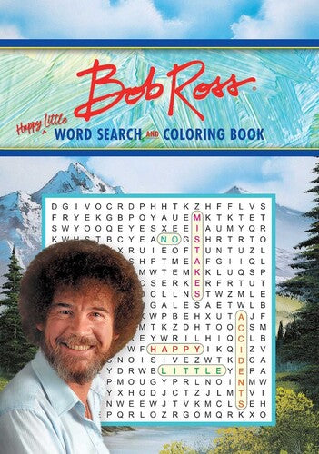 Editors Of Thunder Bay Press - Bob Ross Word Search And Coloring Book - Books