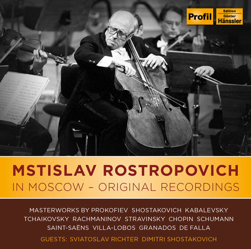 Chopin / Rostropovich / Dedyukhin - Mstislav Rostropovich In Moscow - Music CD