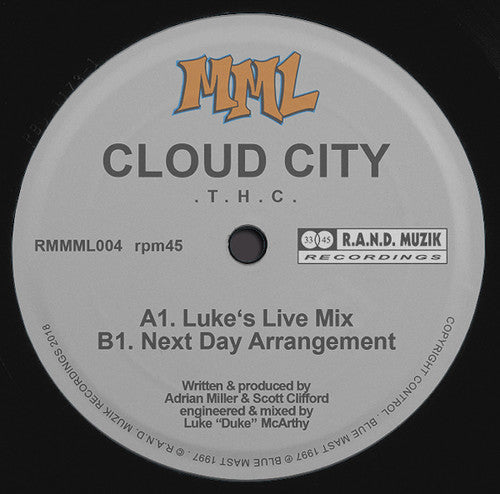 Cloud City - Thc - Vinyl Record