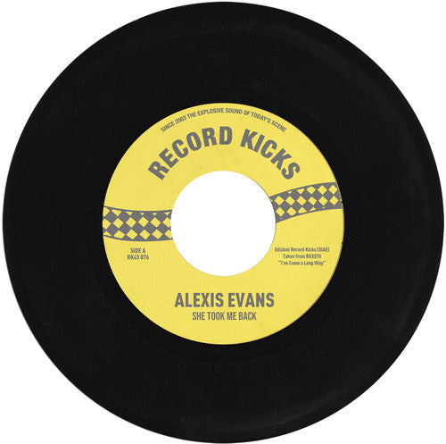 Evans,alexis - She Took Me Back / It's All Over Now - Vinyl Record