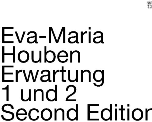 Houben,eva-maria - Erwartung 1 Und 2 - Vinyl Record