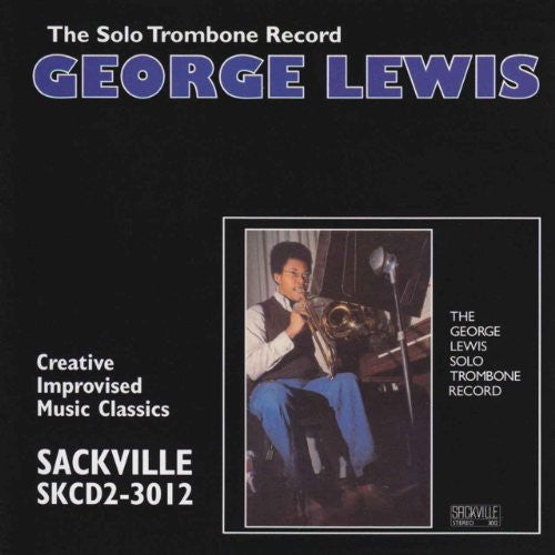 Lewis,george - Solo Trombone Record - Music CD