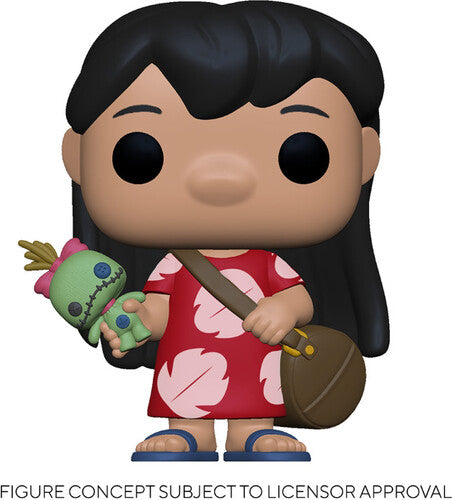 Funko Pop! Disney: - Lilo&stitch- Lilo W/scrump - Collectibles