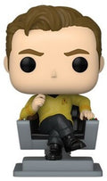 Funko Pop! Television: - Star Trek- Cap Kirk In Chair - Collectibles