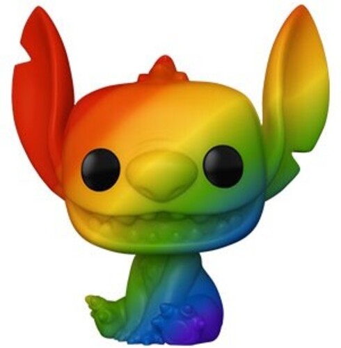 Funko Pop! Disney: - Pride- Stitch (rainbow) - Collectibles