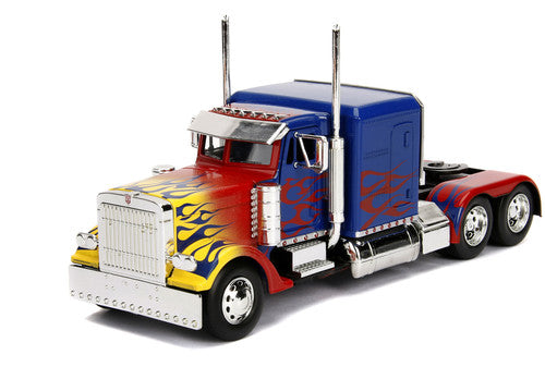 Transformers T1 Optimus Prime Truck With Robot - Transformers T1 Optimus Prime Truck With Robot - Collectibles