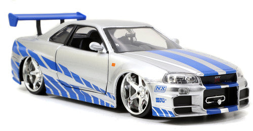 1:24 Fast & Furious - '02 Nissan Skyline Gt-r - 1:24 Fast & Furious - '02 Nissan Skyline Gt-r - Collectibles