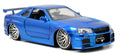 1:24 Fast & Furious - '02 Nissan Skyline Gt-r R34 - 1:24 Fast & Furious - '02 Nissan Skyline Gt-r R34 - Collectibles