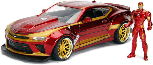 Marvel Iron Man & 2016 Chevy Camaro Die-cast - Marvel Iron Man & 2016 Chevy Camaro Die-cast - Collectibles