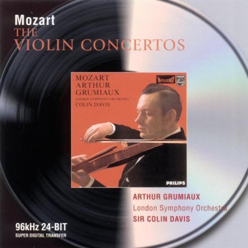 Mozart / Grumiaux / London Sym Orch / Davis - Mozart: Vln Ctos Nos 1 - 5 - Music CD