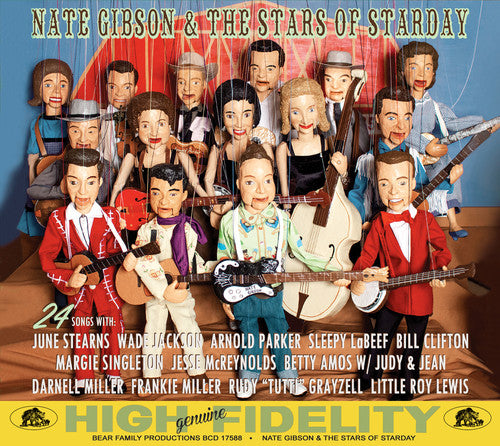Gibson,nate - Stars Of Starday - Music CD