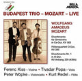 Mozart / Budapest Trio - Live - Music CD