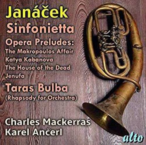 Mackerras,charles / Ancerl,karel - Janacek Sinfonietta Opera Preludes Taras Bulba - Music CD